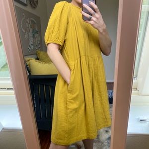Universal thread brand yellow dress